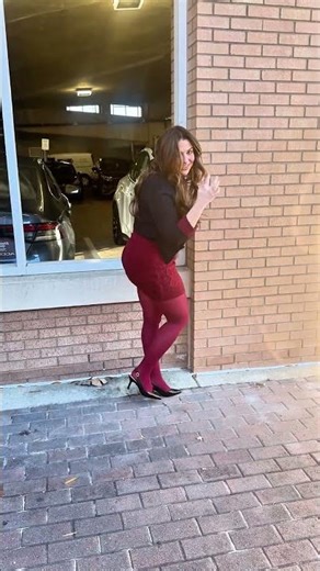 Deep wine red lace dress and black outer layer create a bold, classy silhouette 🍷🖤✨ #FashionShorts