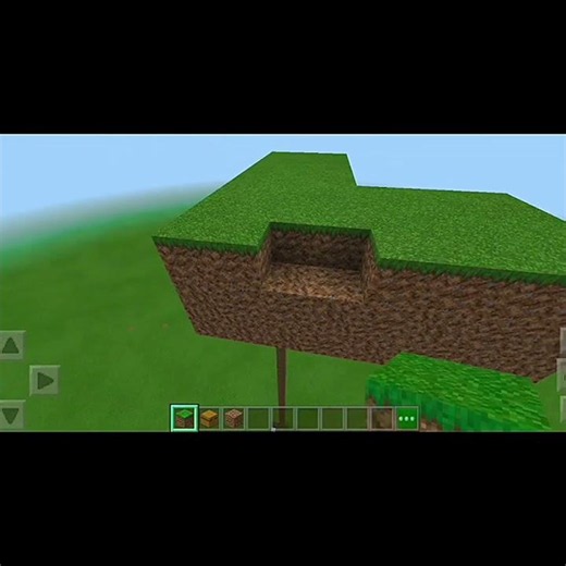 how to make sky block in crazy block ||#minecraft