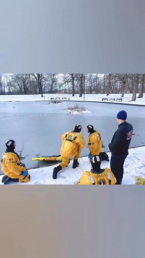 Braving the Cold for Your Safety! Rescue 2 and Rescue 4 is making the most of this chilly weather to enhance their skills. These teams recently completed Surface Ice Rescue training at Shawnee Park. Equipped with Mustang Survival Ice Commander Rescue Suits, NRS Rescue Boards, and an Achilles FRB-104 inflatable boat, they successfully simulated the rescue of a person trapped in icy waters. While classroom instruction is valuable, nothing beats hands-on experience in real-life scenarios. Stay safe