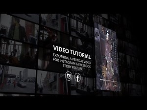 Exporting a vertical video for instagram, TikTok, and Facebook in Adobe After Effects
