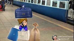 मोटका जिजी आज पहुंच गई मुंबई उनके साडू आए उन्हें लिए 😊😊 | Rinki Cartoon channel