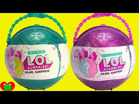 Comparing LOL Pearl Surprise Wave 1 and 2 Limited Edition Tiel vs. Purple