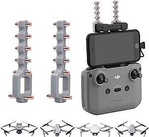 Controller Antenna for Mini 3 Pro, Yagi-UDA Remote Control 5.8Ghz Signal Booster Antenna Range Extender Signal Amplifier for DJI Mini 3 Pro/Mavic 3/ Mavic Air 2/ Air 2S/ Mini 2 Drone, Grey