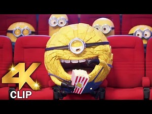 DESPICABLE ME 4 "Mega Minions Fight For Popcorn" Short Film + Trailer (4K ULTRA HD) 2024