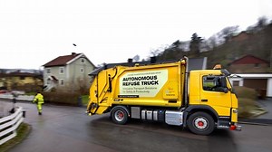 Volvo's Self-Driving Garbage Truck Wants Your Trash