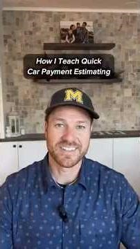 ￼￼ Quick Car Payment Math for Students