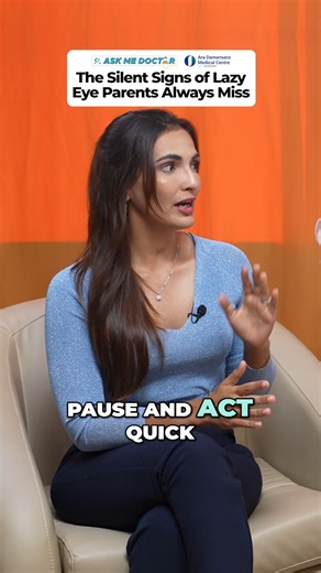 motherhood.com.my on Instagram: "Some of the most dangerous signs of lazy eye are the ones parents often miss because everything looks normal. 🚨👁️ Dr Norazah Abdul Rahman, Consultant Ophthalmologist, Paediatric Ophthalmologist and Strabismus Surgeon, joins host Mahirah Khan to highlight the red flags parents should never ignore from one eye drifting when a child is tired, head tilting and squinting, to bumping into things or getting upset when one eye is covered. These subtle signs are often d