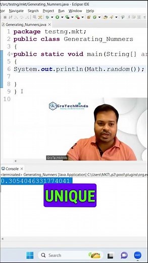 How to Generate unique no for Screenshot #coding #testingframework #java #automationtesting #shorts