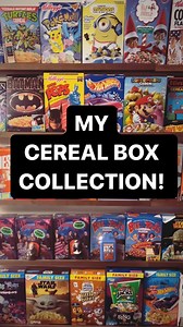 Vintage Pop Culture Goodies on Instagram: "Here is some of my cereal box collection! Let me know which boxes you remember! Comment on your fav nostalgic box. All boxes are original, no reprints! • • #cereal #80s #nintendo #90s #ilovethe80s #ghostbusters #nostalgia #nostalgic #retro #vintage #michaeljordan #chicagobulls #basketball #baseball #football #starwars #batman #addamsfamily #collector #nonsports #pacman #TMNT #teenagemutantninjaturtles #steveurkel #lebronjames #supermario #zelda"