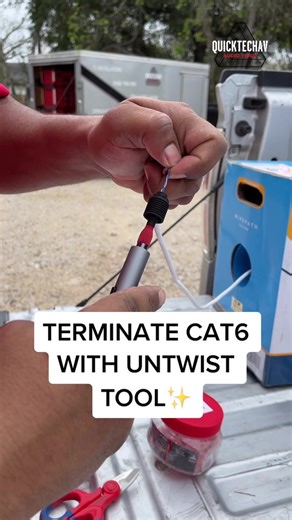 Terminate CAT6 With New Untwist Tool | DIY Tech Tutorial
