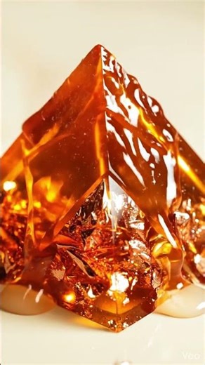 Wax-Sealed Pyramid Gelatin 🟠🕯️ | Satisfying Wax Peel | Lab Experiment #6