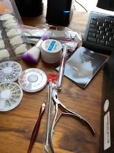 Watch Coscelia 5 Colors Gel Nail Polish Kit with 24W LED Nail Dryer,Base Top Coat Manicure Tools Nail A... on Amazon Live