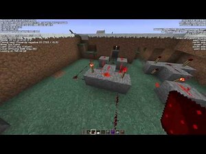 Minecraft: Easy Minecart 3-Way Railway Switching System With XOR Gates Tutorial