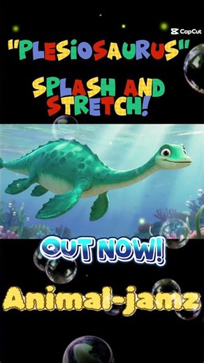 Plesiosaurus Splash and Stretch! 🌊🦕 | Prehistoric Ocean Song | Out Now