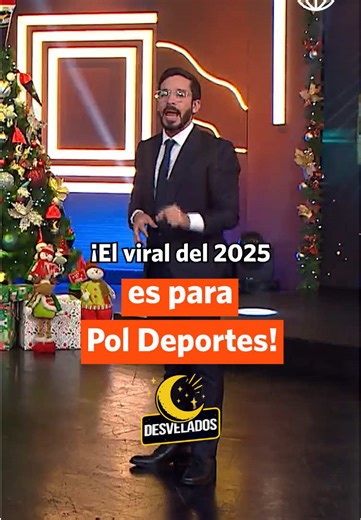 ¡VIRAL DEL AÑO! 👏 Los premios Desvelados 2025 premiaron a Pol Deportes como el personaje viral del año ❤️ ¡Bien merecido! ¿Quieres ver más de Desvelados? Sigue a @Desvelados De lunes a viernes a la 11:45 p.m. no te pierdas #Desvelados [Mira los programas completos y 100% GRATIS* -Solo Perú- en #tvGO] [Link en la BIO ↑]