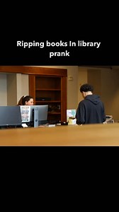 22K views · 24 reactions | Ripping books In library prank! - - - - - - - #instagramreels #fyp #viral #fyp #explorepage #prank #pranks #funnyvideos #funny #prankvideo #trending #pranksgonewrong #prankster #reels #karen | NottAlejandro | Facebook