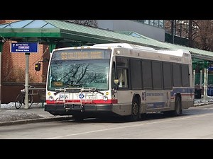 Ride On CTA 2024-25 Nova Bus LFS 8858 On Rt 93 California/Dodge to Kimball Brown Line Station