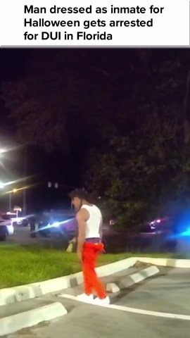Man dressed as inmate for Halloween gets arrested for DUI in Florida