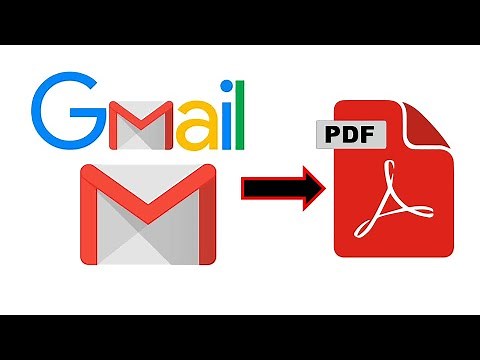 Comment enregistrer un message ou une conversation Gmail sous PDF