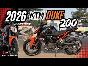 2026 KTM Duke 200 🔥 First Look | New Design, Features & Power! |pov ride