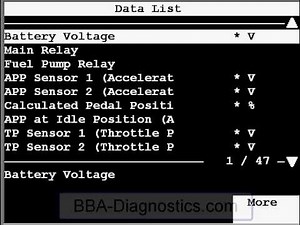 Tech 2 Diagnostics Demo on Vauxhall Astra GM Saab