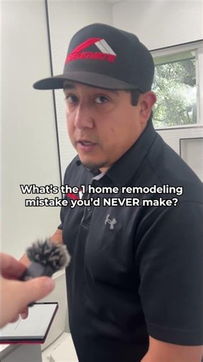 Asking our guys what mistakes they'd never make when remodeling a home👀