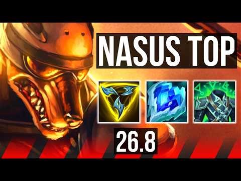 NASUS vs SETT (TOP) | KR Master | 26.8