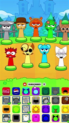 🎶Sprunki Retake 2 sun Sprunki Epic Music Beat 🎵🔥 #sprunki #shorts #gaming #incredibox