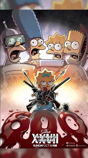 The Simpsons "Treehouse of Horror XXVII" (S28E04) Soundtrack - End Credits