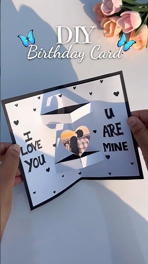 DIY Birthday🎂 Card | Cute Birthday 🎁 Card Ideas #birthdaycard #diybirthdaycard #birthdaygift #diy