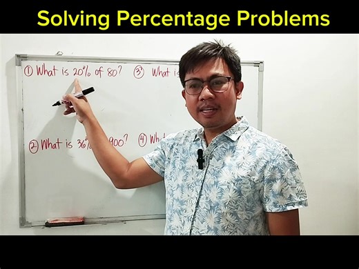 Solving Percentage Problems #arjayensenado #gtrmathtutorial #civilserviceexam #LET