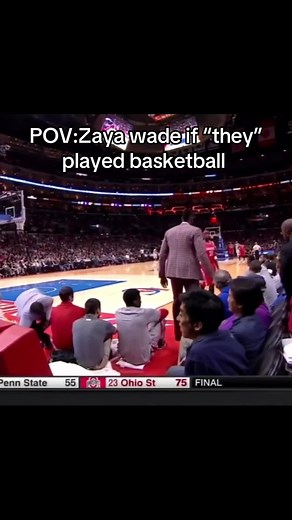 Why he grab that dih like that?? #fyp #dwade #dih #relatable #zayawade