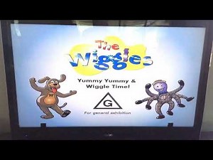 Opening To The Wiggles Yummy Yummy & Wiggle Time Dvd