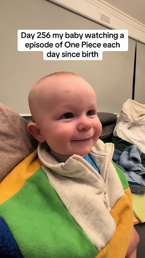 Baby Watching One Piece Episodes Daily from Birth