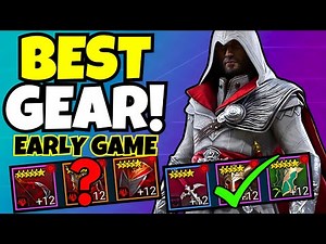 DON'T MESS UP - Number 1 RULE For EARLY GAME Gearing!!! [Raid: Shadow Legends]