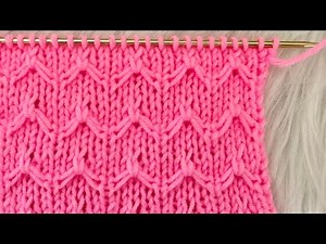 Zigzag Knitting Pattern | Easy 8 Row Repeat for Beginners | Perfect for Scarves & Blankets