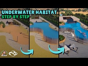 Planet Zoo Underwater Viewing Habitat Tutorial - Step By Step Guide