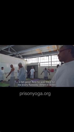 Prison Yoga Project on Instagram: "Kimini spent 23 years in California state prisons, including several at San Quentin—where he became involved in our yoga program. In this reel, Kimini shares that James Fox, Prison Yoga Project’s founder, was there for him through it all—rain or shine. That kind of care mattered. It showed him there are still good people in the world. And he loved the yoga. Prison Yoga Project needs your support to keep our momentum moving forward. Our goal is to raise $50,000
