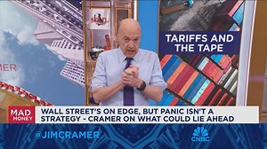 Jim Cramer talks how Pres. Trump's tariffs are impacting the markets