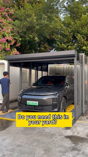 Do you need this in your yard？#carport #mobilegarage #retractablegarage #garages #shorts