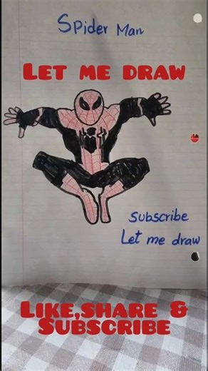 How to Draw Spider-Man | Easy Drawing for Beginners