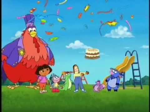 Dora the Explorer "Whose Birthday Is It" Personalized DVD