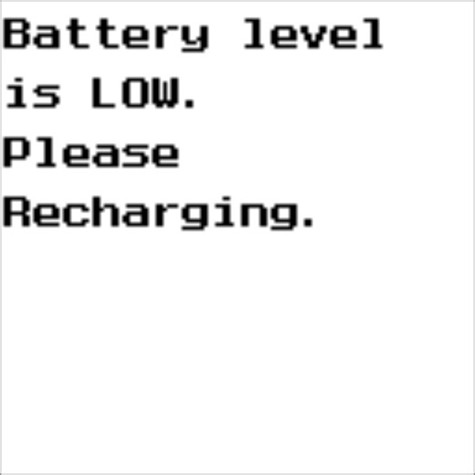 Samsung SCH-A310 - Battery Empty Screen