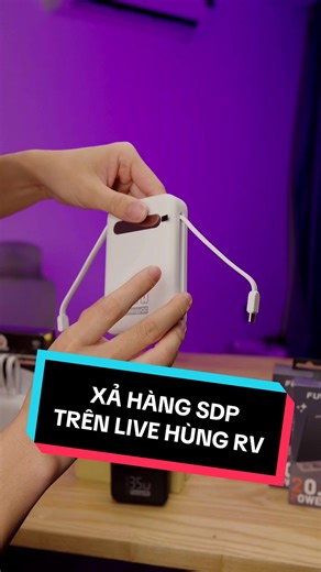 Chính thức xả hàng SDP trên LIVE HÙNG RV
