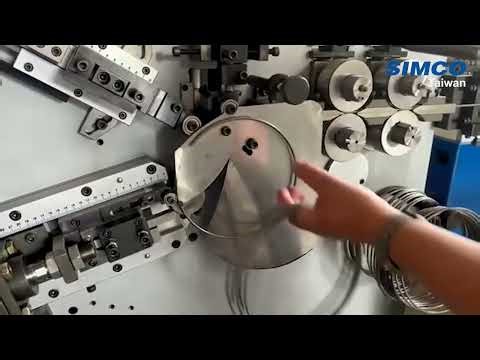 Spring Machine - CRC-245 (Ring Spring and Compression Spring Making Machine)