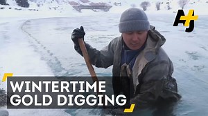 423K views · 2.2K reactions | In this village, gold digging is literally cold as ice. ❄️ | AJ+ | Facebook