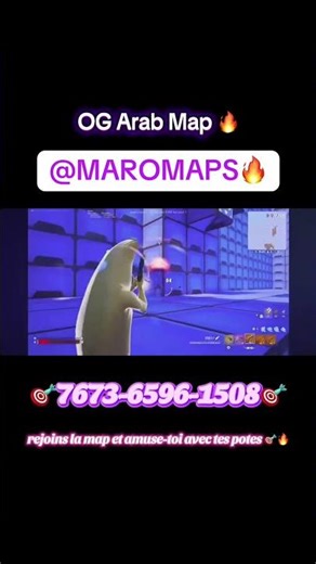 🎯 7673-6596-1508 🎯 New OG arab map 🔥🔥#mapping #arabmap #entrainement #fortniteclips #pourtoi