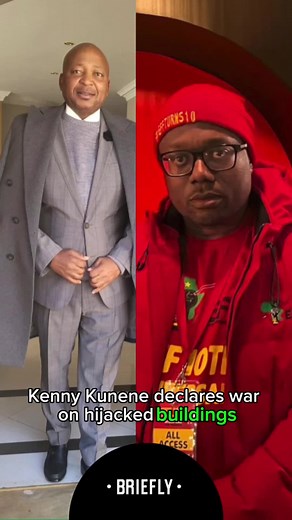 Kenny Kunene and Mgcini Tshwaku declare war on hijacked buildings in the CBD. #SAMA28 #briefly #brieflynews #brieflyza #fyp #fypシ #entertainers #politicians #kennykunene #kennykunenetiktok #eff #elections