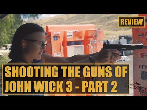 Shooting the Guns of John Wick 3 With Taran Butler & Jade Struck Part 2