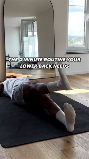 Joint Pain|Back Pain|Relief | 4 minute low back pain mobility routine Experiencing lower back pain and stiffness? This quick routine might help relieve the discomfort.... | Instagram